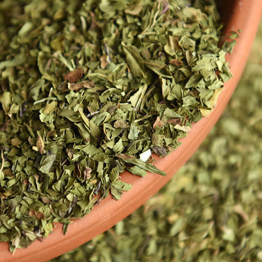 Feuilles de menthe nanah importée