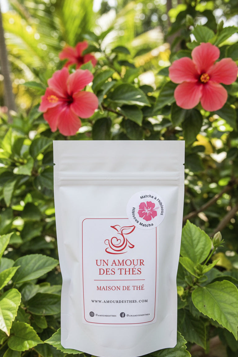 Matcha à l'hibiscus