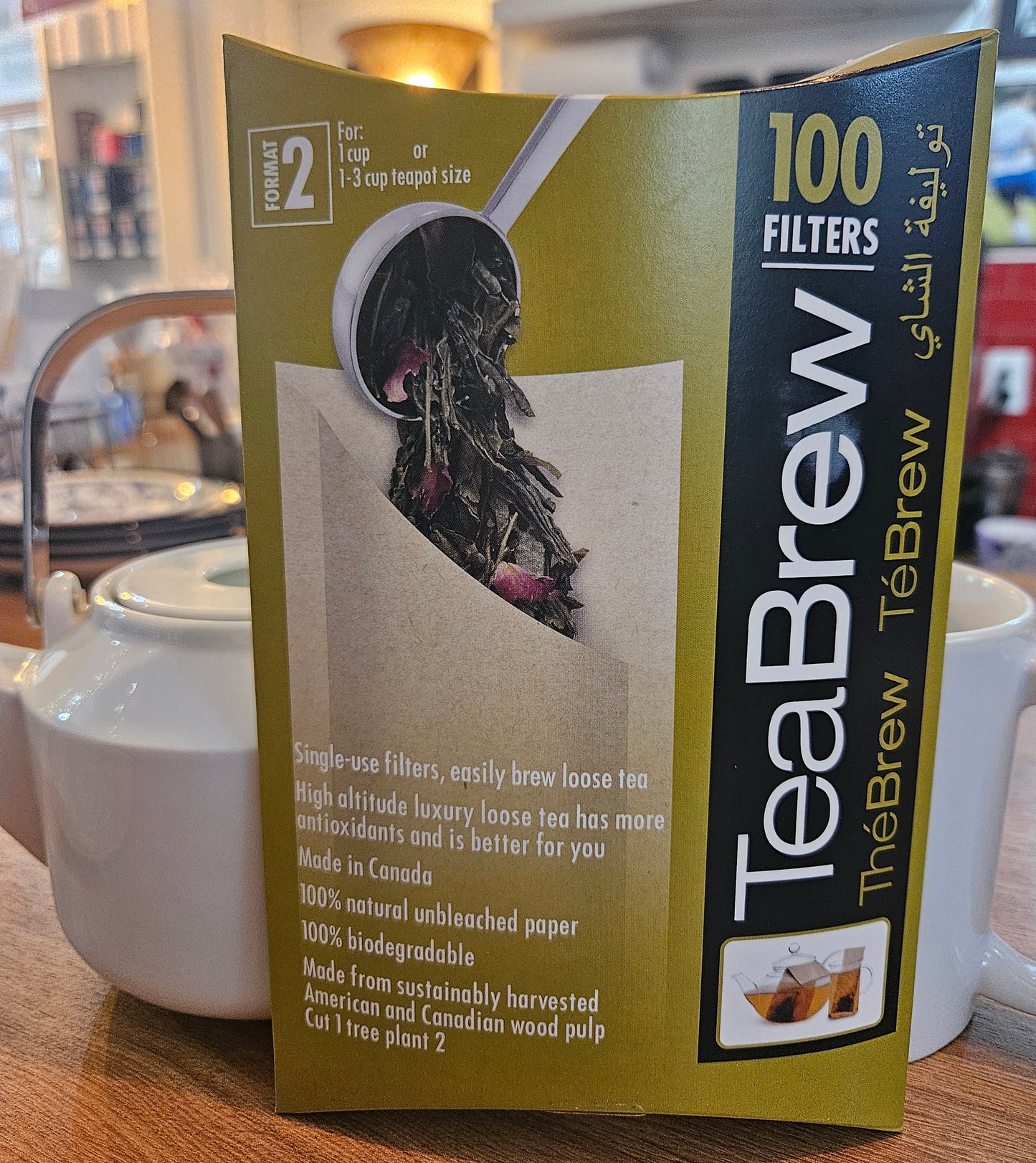 100 4 cup tea filters