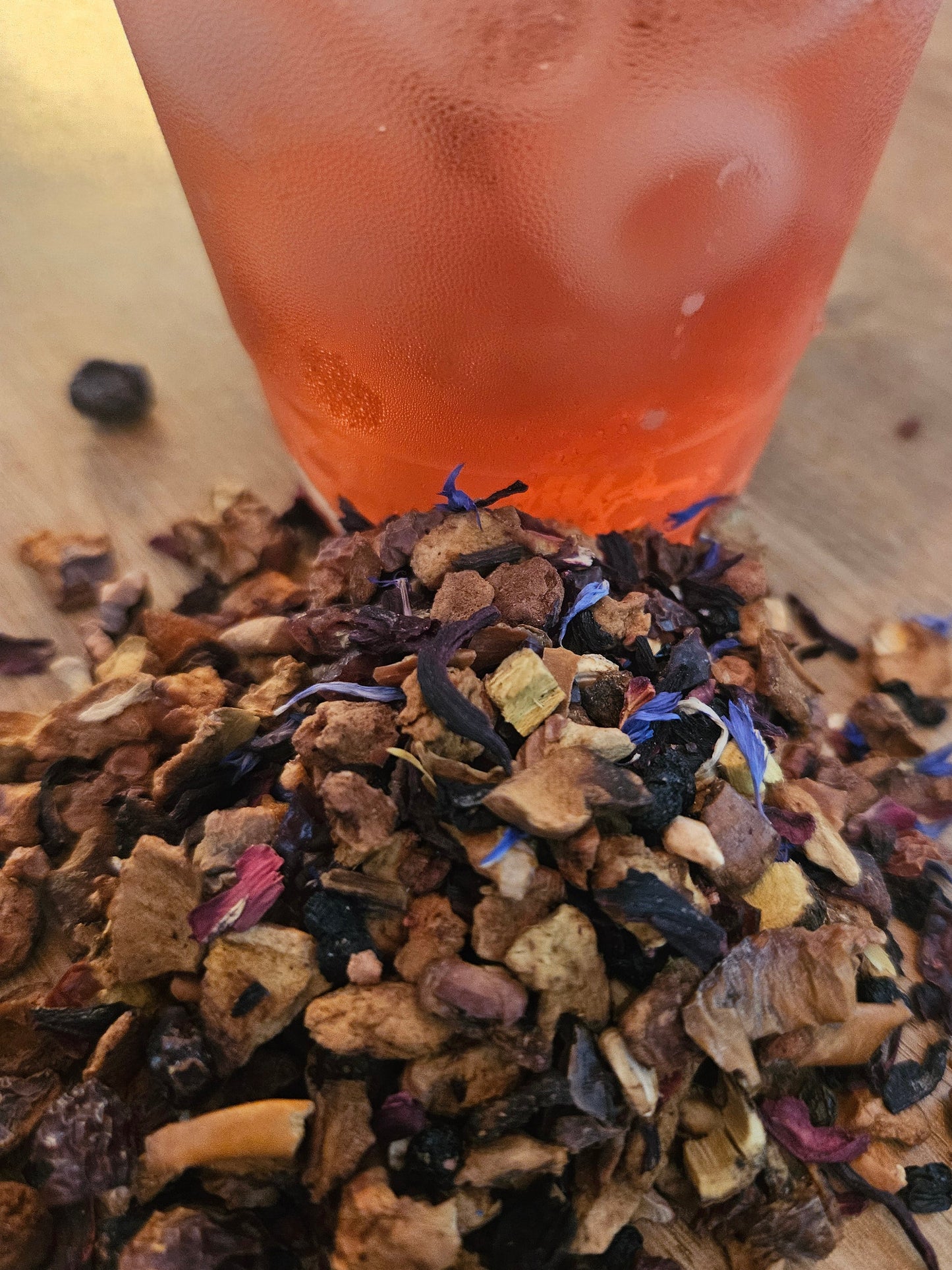 Canneberge et grenadine